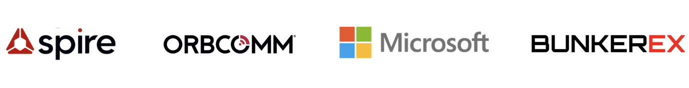 ShipIntel partners: Spire, Orbcomm, Microsoft and BunkerEx.